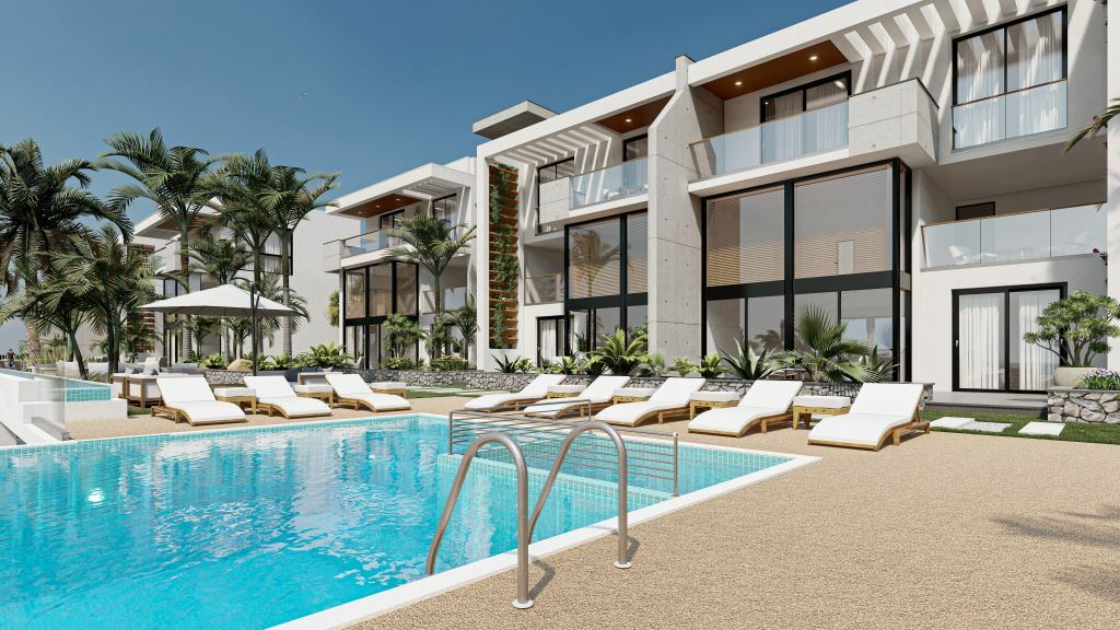 <span style="font-weight: bold;">ID:184 "CYPRUS Esentepe" от 1+1 до 2+1 лофт с Террасой от 88 кв.м до 180 кв.м<br></span>
