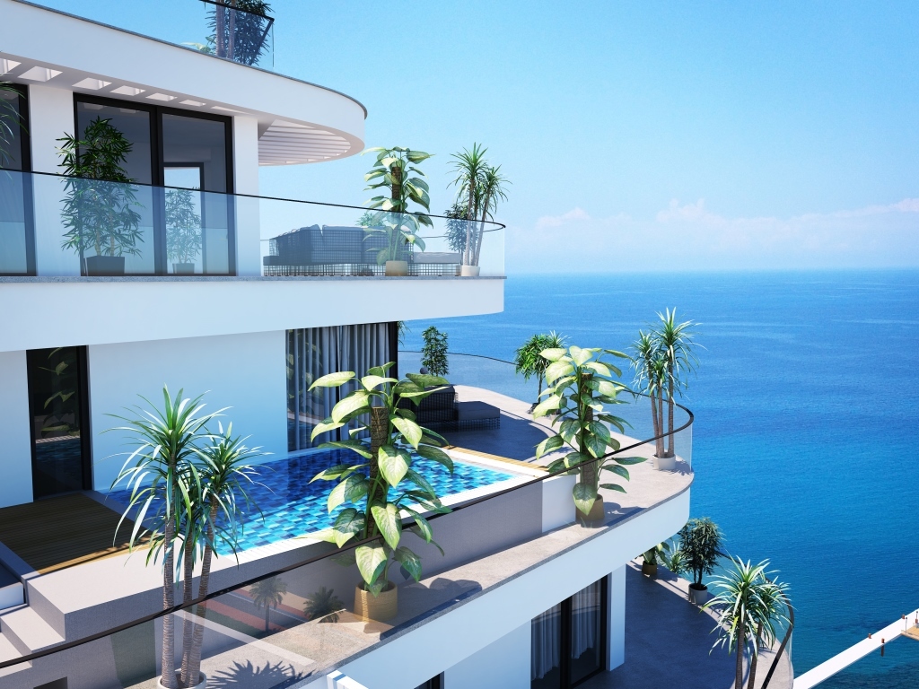 <span style="font-weight: bold;">ID:181 "CYPRUS GAZIVEREN" от 0+1 до 2+1 с Террасой от 34 кв.м до 230 кв.м<br></span>